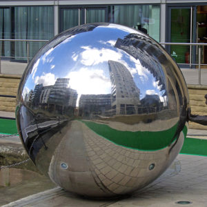 Stainless steel sphere